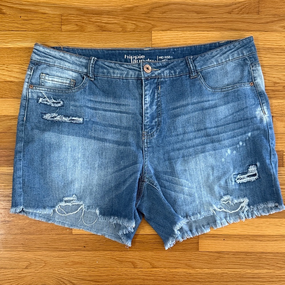 HIPPIE LAUNDRY mid rise midi sz 18
